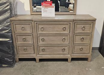 50% OFF Jorlaina Dresser and Mirror