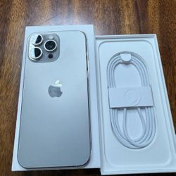 Apple iPhone 16 Pro Max - 256GB - Natural Titanium - For Cricket Network Only