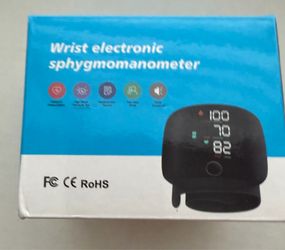 Wrist blood pressure monitor
