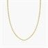 14K Yellow Gold 1.5mm Cable Chain Necklace - 18 inches