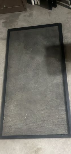 Metal screen mesh 40 and 20 gal lids