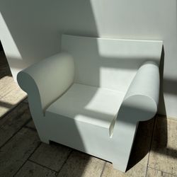 Zinc White Kartell Club Chair