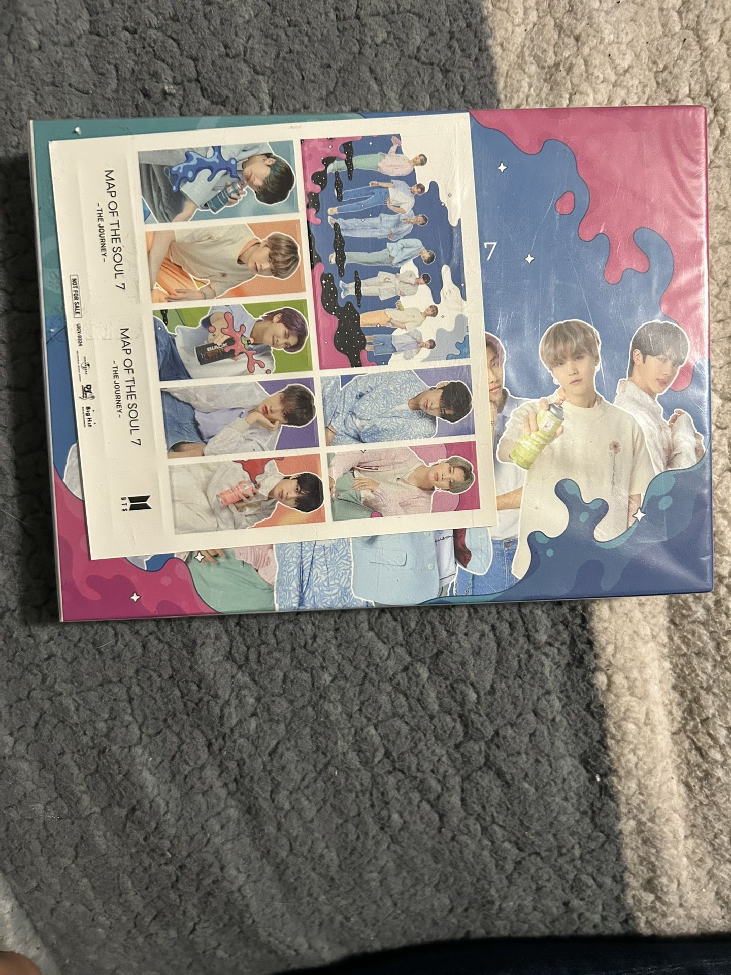 BTS MAP OF THE SOUL 7 THE JOURNEY First Limited Edition Type B CD DVD Japan