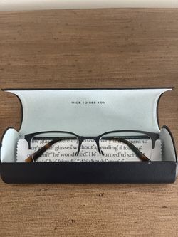 Warby Parker Glasses Frame - Brushed Navy - Wallis W 2550