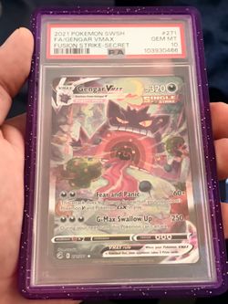 PSA 10 Gengar VMAX Secret Rare #271 Fusion Strike