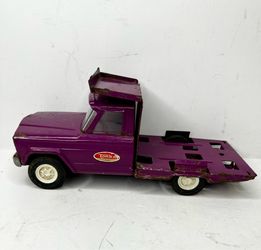 1963 MINI TONKA PURPLE JEEP GLADIATOR PICKUP CAMPER 52030