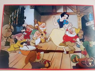 1994 DISNEY EXCLUSIVE COMMEMORATIVE SNOW WHITE LITHOGRAPH