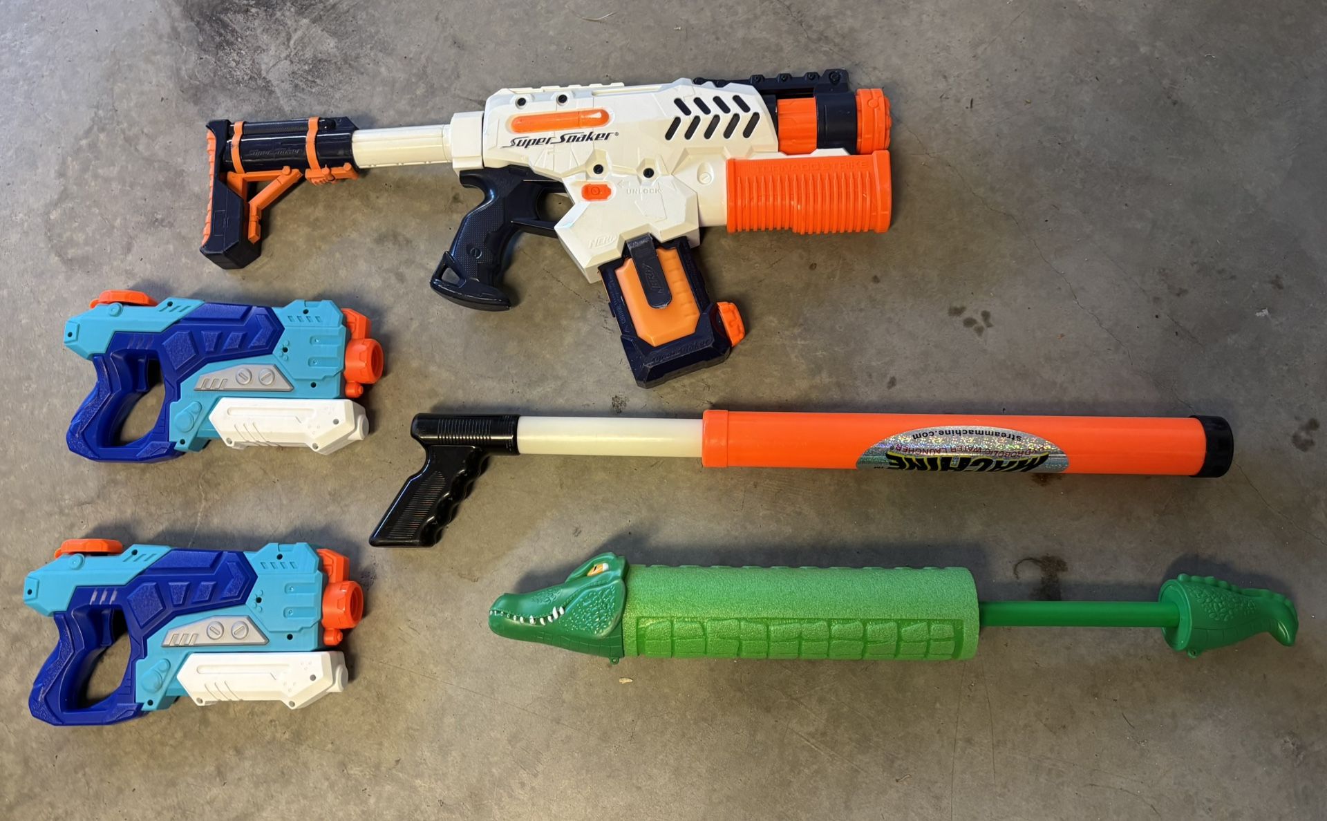 Water Guns And Super Soakers