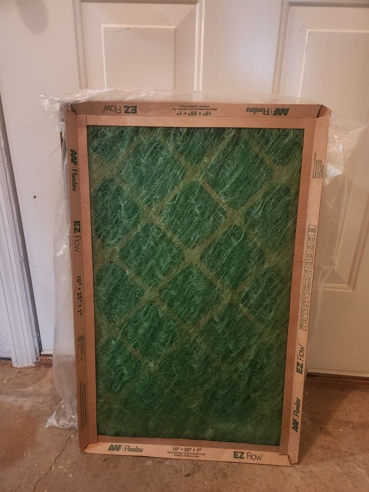 Air Filters 16" x 25" x 1"