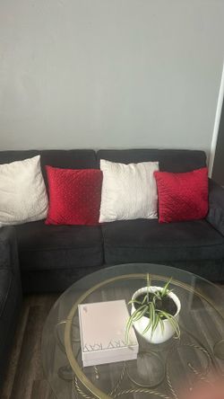 2 Couch 1 7 Ft Long By3 Ft Wide #5ft Long By 3 Ft Wide Has Been Used For 1 Yr Grab It From Rent A Center We’re New But Now Is Used