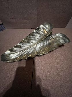 Solid Brass Vintage Cala Lily From 1940 $85