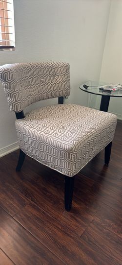Armless Accent Chair