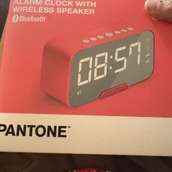 Alarm Clock With Wireless Speaker 