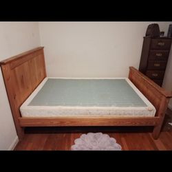 Wooden Bed Frame (Full)