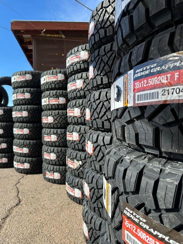 35 1250 20 NITTO GRAPPLER 12 PLY