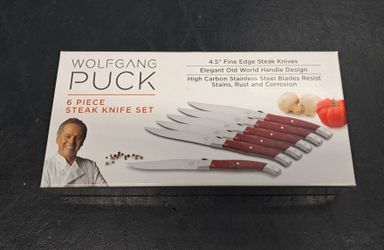 Wolfgang Puck Steak Knives Set - New In Box NIB