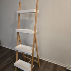 4-Tier Ladder Shelf