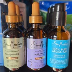 SHEA MOISTURE HAIR OILS 5$