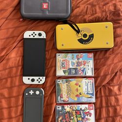 Nintendo Switch oled and lite  looking for pocket 3 open to trades