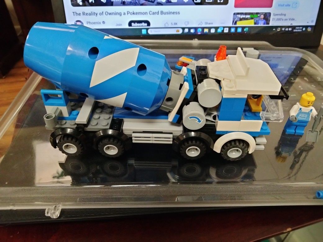 Lego Cement Truck. Used
