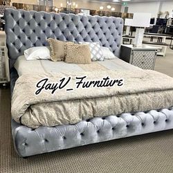 NEW KING BED FRAME WITH MATTRESS