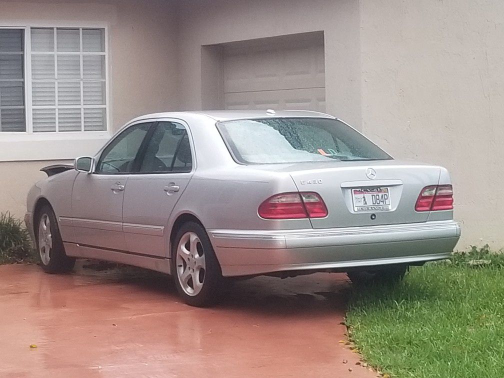 2002 E 430 Mercedes: Parting out or selling whole