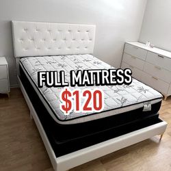 New Full Mattress Only $120