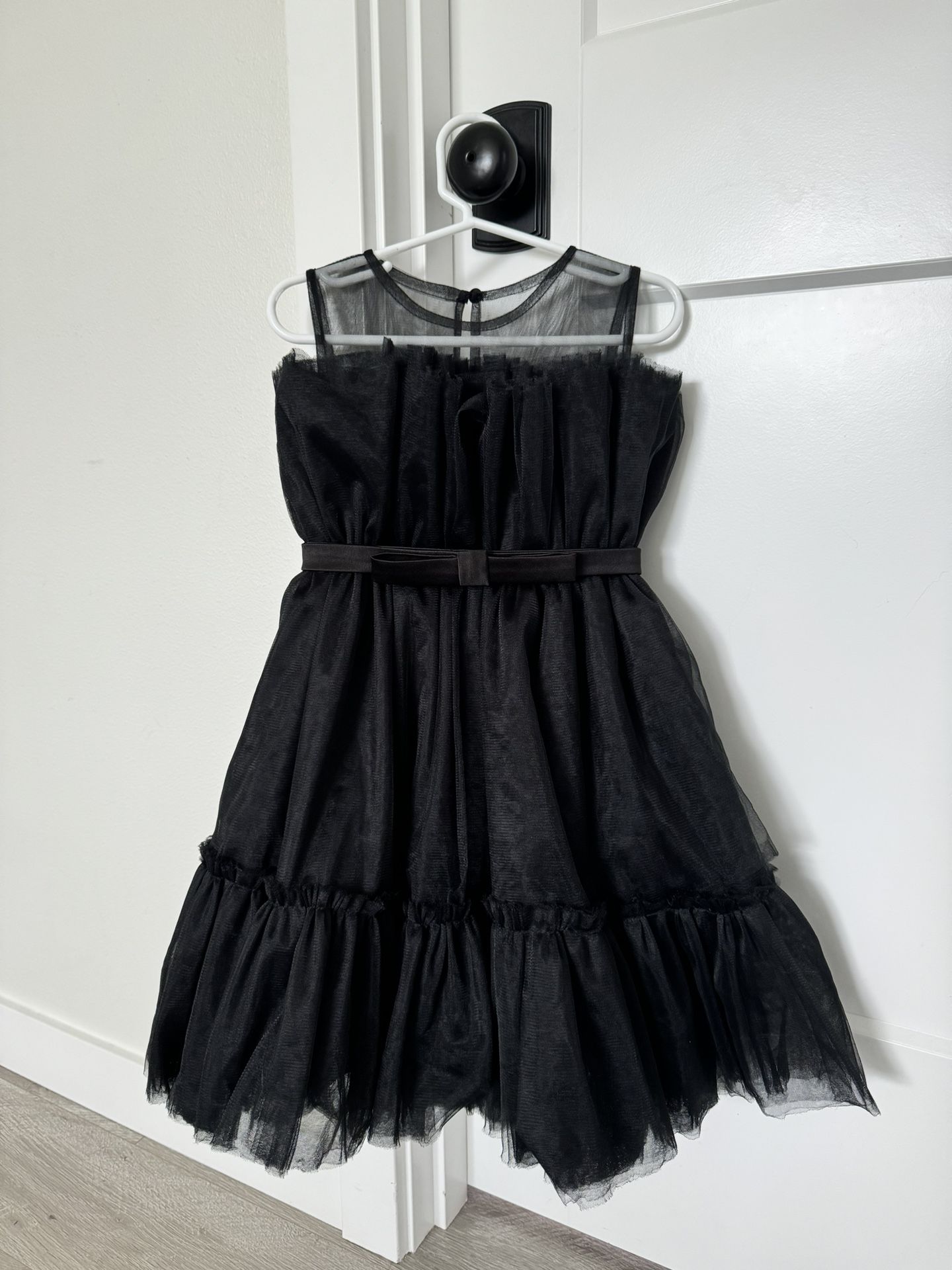 Girl Black Tulle Party Dress
