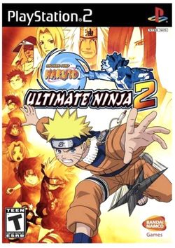 PlayStation 2 Naruto Ultimate Ninja 2 Sony PS2 Video Game