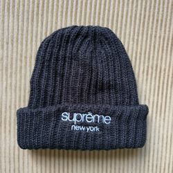 Supreme Classic Logo Chunky Ribbed