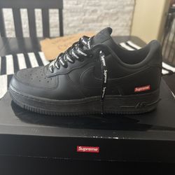 Air Force 1 Supreme Black For Sale