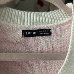 Pink Hearts Sweater Vest