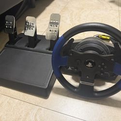 Thrustmaster Racing Wheel & 3-Pedal Set for PlayStation and PC