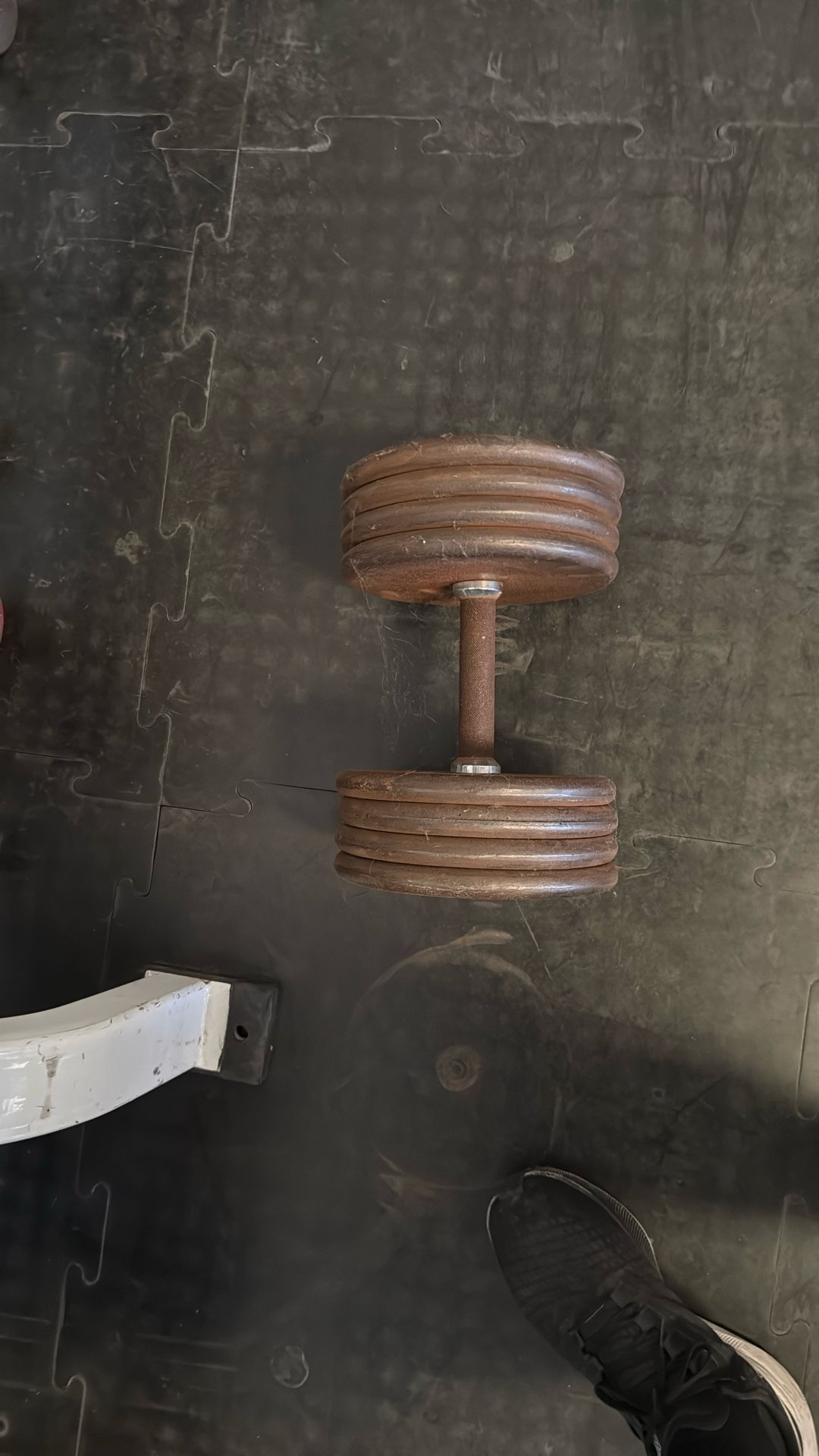 80 Lb Dumbbell Single Metal