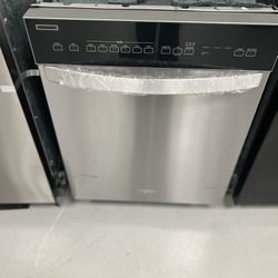  Brand  New Scratch & Dent   24inch Whirlpool Dishwasher  Delivery & Install / 2 Year Warranty included 