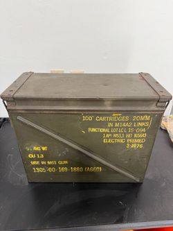 Vintage M61 Ammo Can