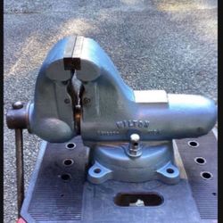 Wilton C2 Vise /  5 Inch Jaws Pipe Jaws / Swivel Base / Opens 7 Inches / 113 Pounds  / Made In USA Vice  / $1900  New With Tax
