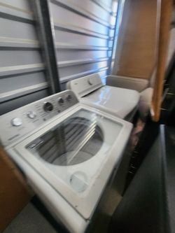Washer and dryer