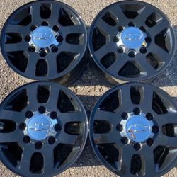 18” ORIGINAL 8-LUG CHEVY SILVERADO 2500 WE FINANCE GMC SIERRA 3500 SET FACTORY