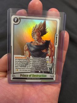 Dragon ball ST01 Prince of Destruction AA $80