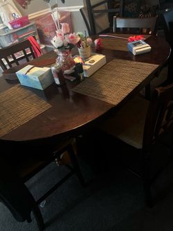 Table and chairs