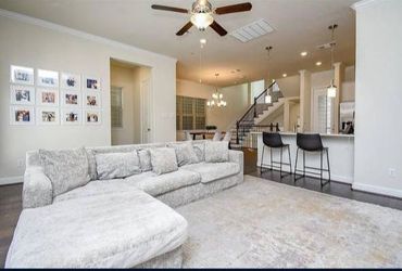 Beige sofa