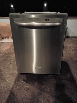KitchenAid dishwasher stainless steel