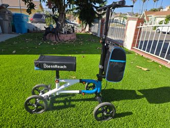 Knee scooter blessreach blue