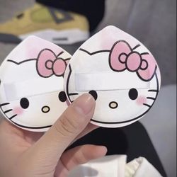Hello Kitty Make Up Sponge Puff 2 Pieces With Case