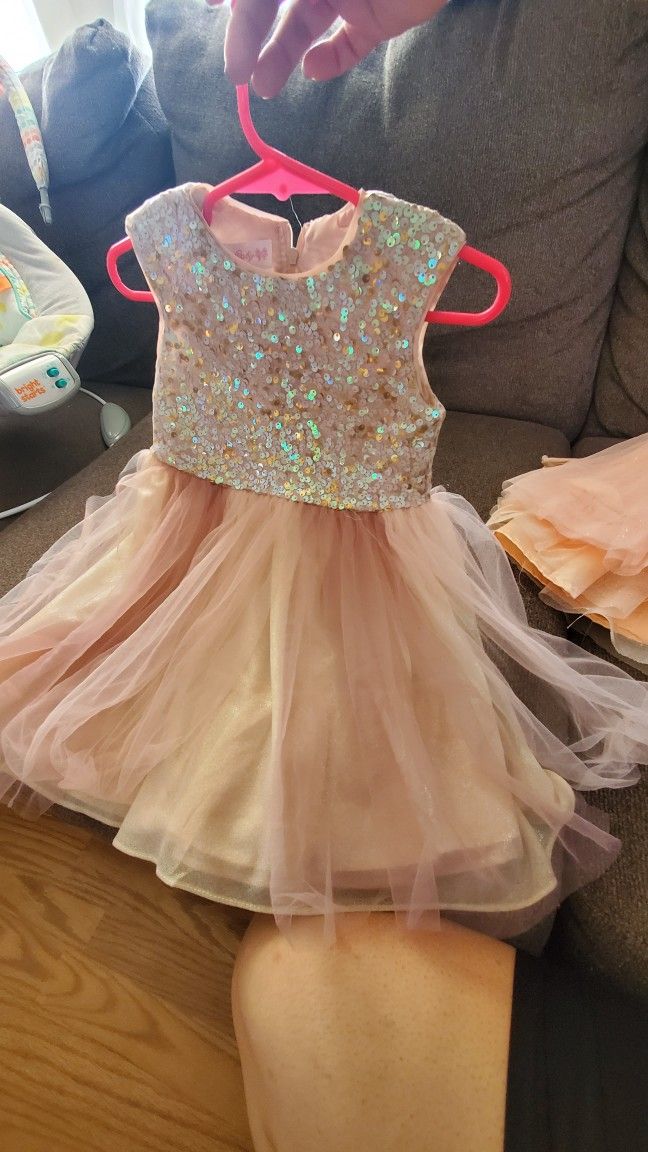 Pink Gold Easter Dress