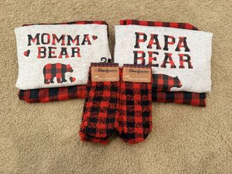 New Adult Couple Pajamas- Size S And Size M