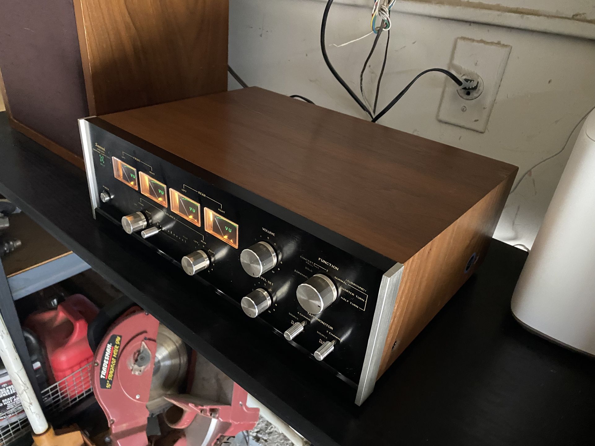 Sansui QS-1   4 Channel Synthesizer Quadraphonic Decoder Maintained 1973 Vintage,trades!