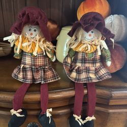 Weighted bottom Scarecrows Halloween, Autumn, Fall, Thanksgiving