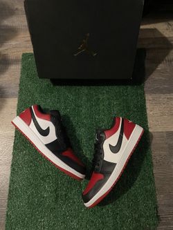 Jordan 1 low “Bred toe”